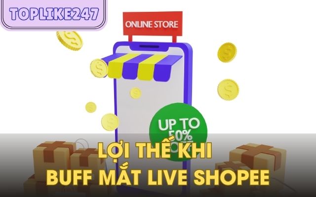 web mua Mắt Live Shopee